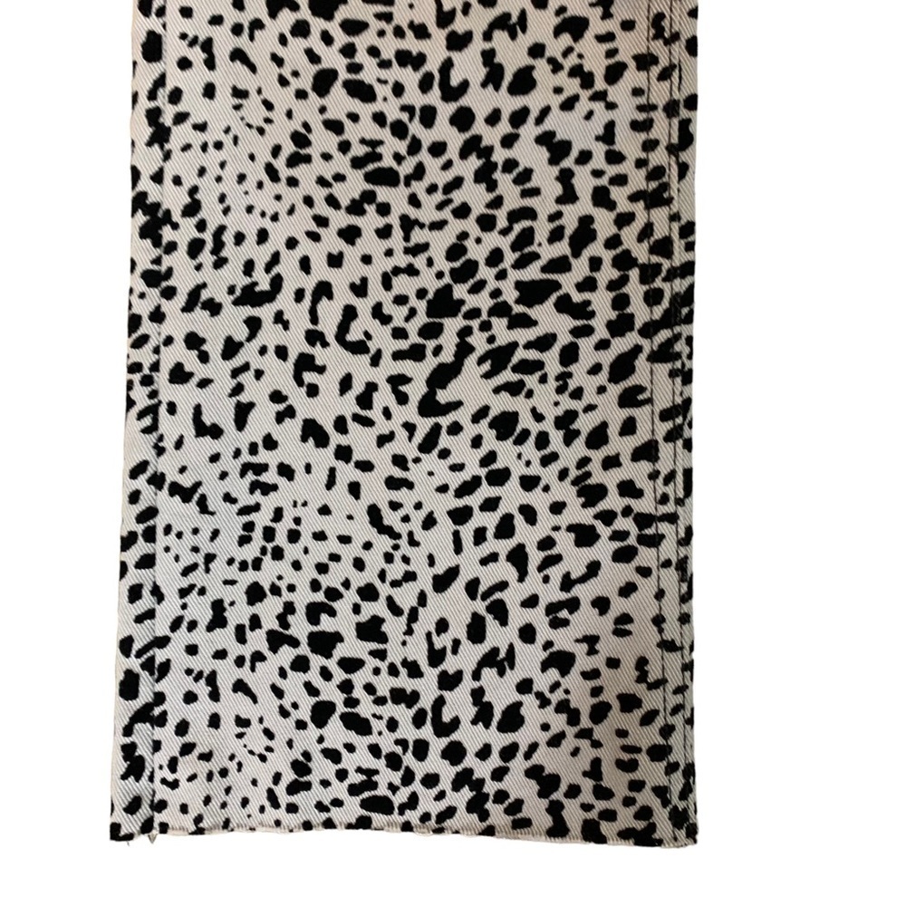 Rag & Bone High Rise Cheetah Print Raw Hem Jeans … - image 6